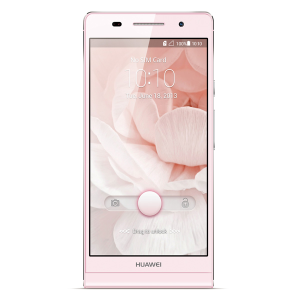 Смартфон HUAWEI Ascend P6 розовый фото
