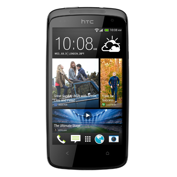 Смартфон HTC Desire 500 dual sim Rus Glossy черный фото