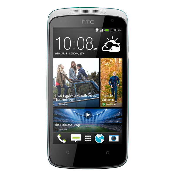 Смартфон HTC Desire 500 dual sim Glacier синий фото