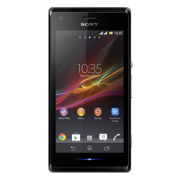 Смартфон Sony Xperia M Dual C 2005 черный фото