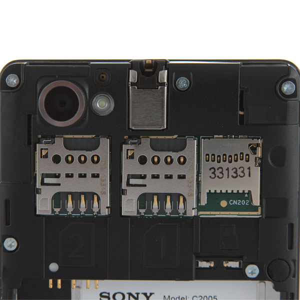 Смартфон Sony Xperia M Dual C 2005 черный
