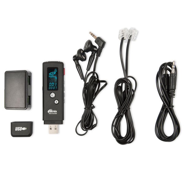 Диктофон цифровой Ritmix RR-650 4Gb