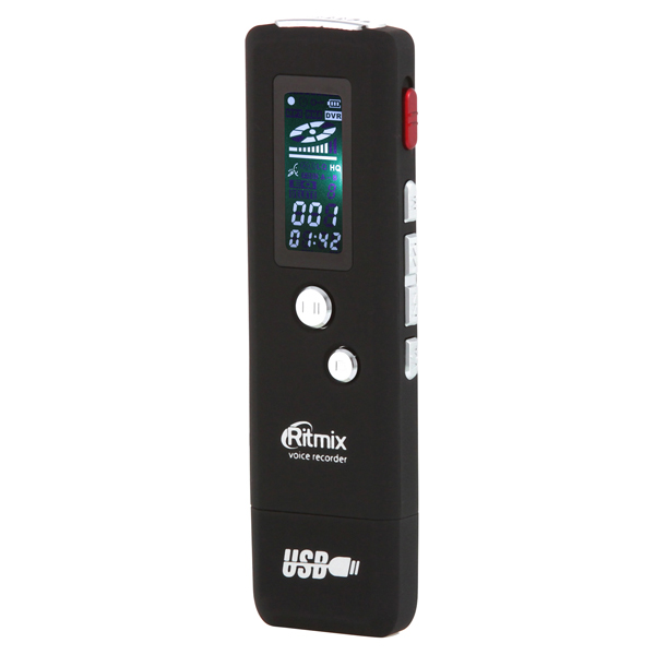Диктофон цифровой Ritmix RR-650 4Gb