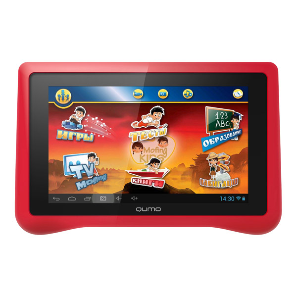 Планшет Qumo Kids Tab 7" 16Gb Wi-Fi красный