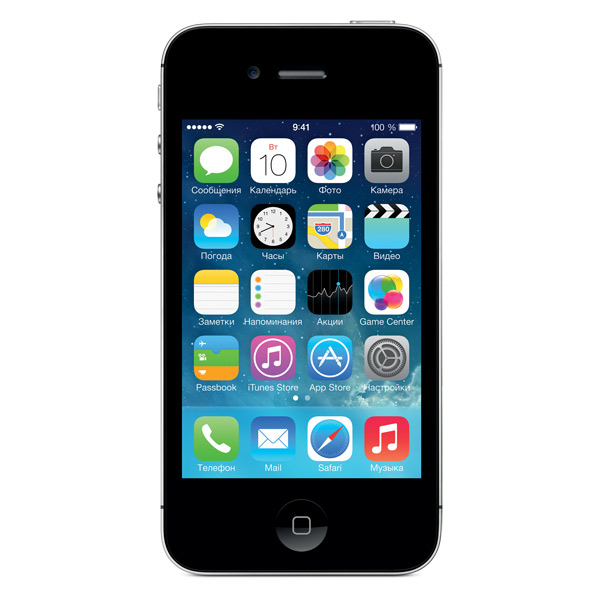 Смартфон Apple iPhone 4S 8GB Black (MF265RU/A)