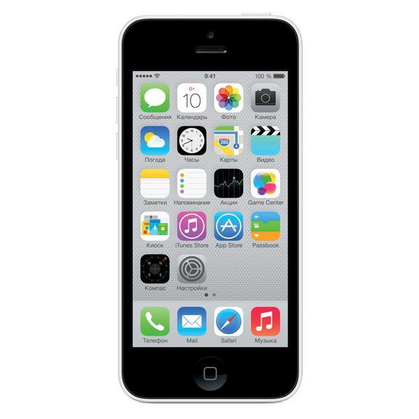 Смартфон Apple iPhone 5C 16GB White (ME499RU/A)