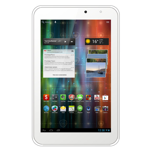 Планшет Prestigio MultiPad 2 PMP5670C Pro Duo 7" 8Gb Wi-Fi белый