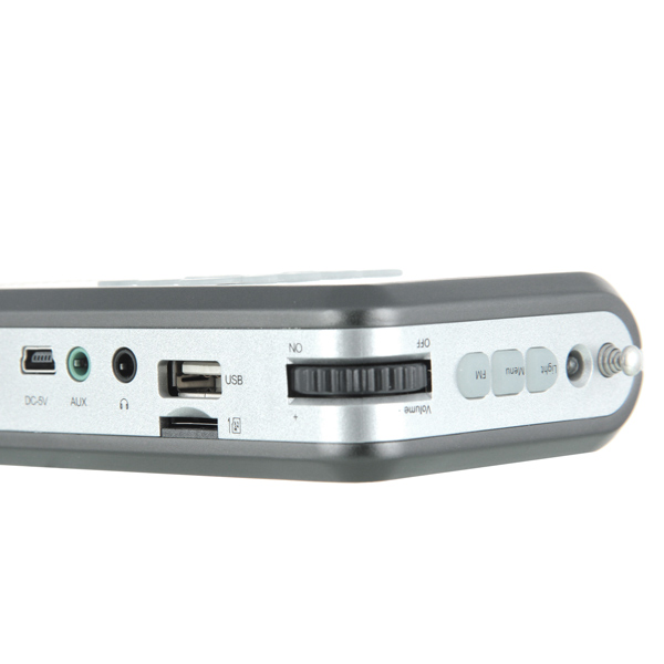 Радиоприемник Supra PAS-3907 серый