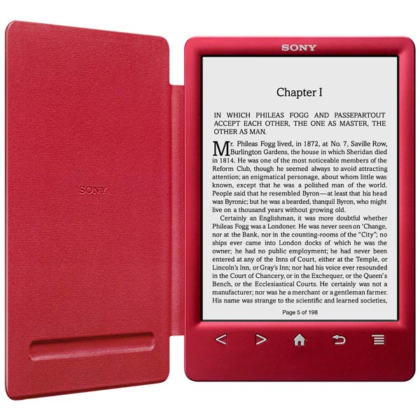 Электронная книга Sony PRS-T3 красный фото