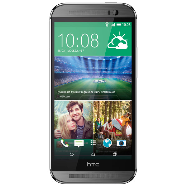 Смартфон HTC One M8 16Gb серый фото