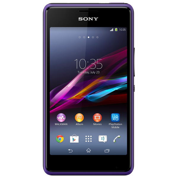 Смартфон Sony Xperia E1 Dual SIM D2105 пурпурный фото