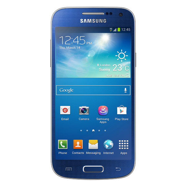 Смартфон Samsung Galaxy S4 mini GT-I9190 синий фото
