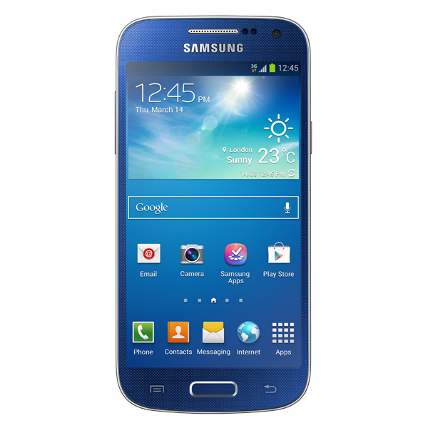 Смартфон Samsung Galaxy S4 mini GT-I9192 синий фото