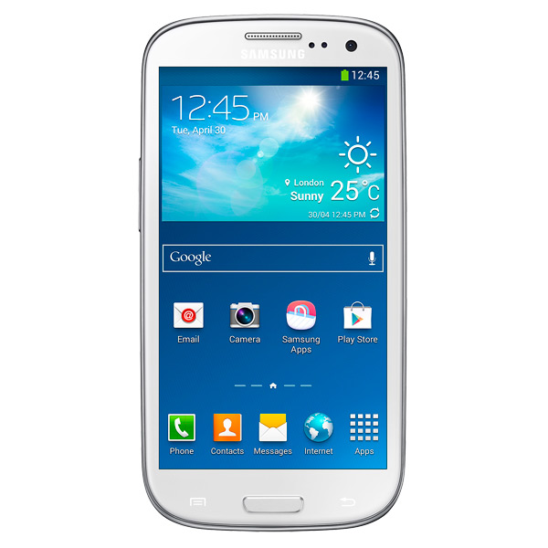 Смартфон Samsung Galaxy S III Duos White ( GT-I9300I) фото