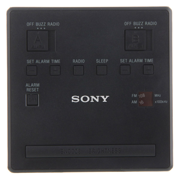 Радио-часы Sony ICF-C1T черный