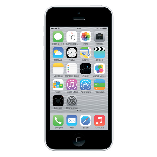 Смартфон Apple iPhone 5C 8GB White (MG8X2RU/A)