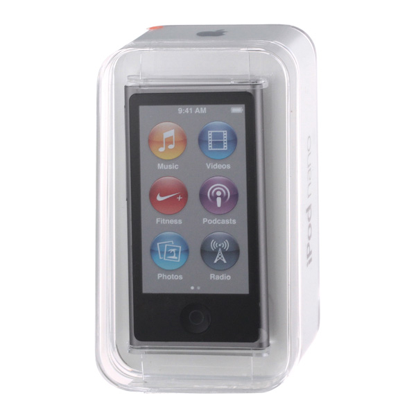 Плеер MP3 Apple iPod Nano 16GB Space Gray (ME971RU/A)