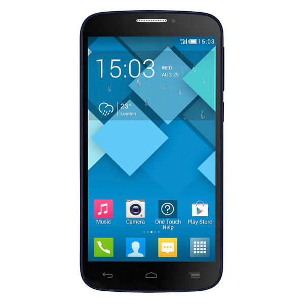 Смартфон Alcatel POP C7 7041D Bluish черный фото