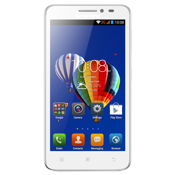 Смартфон Lenovo A606 White (P0R4000WRU)