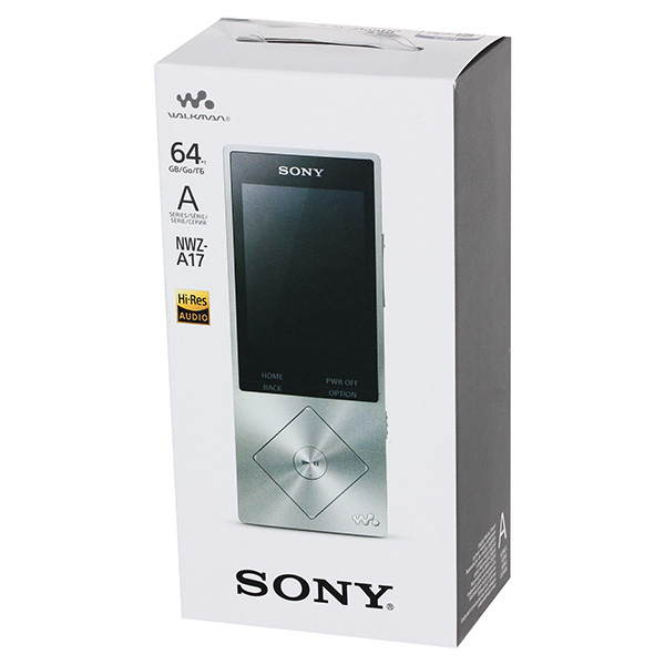 Портативный медиаплеер премиум Sony NWZ-A17/SM