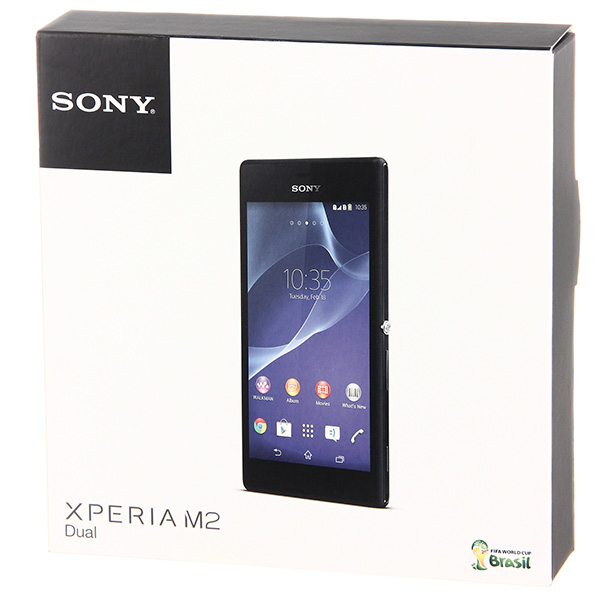 Смартфон Sony Xperia M2 Dual Black (D2302)