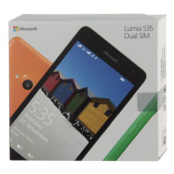 Смартфон Microsoft Lumia 535 DS Bright Orange (RM1090)
