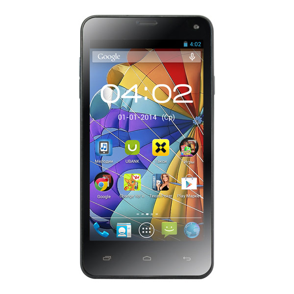 Смартфон Fly Era Life 5 Black (IQ4416)