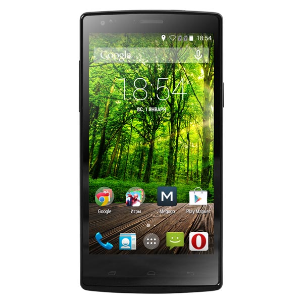 Смартфон Fly IQ4505 QUAD Era Life 7 черный