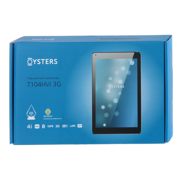 Планшет Oysters T104HVi 10" 8Gb 3G черный