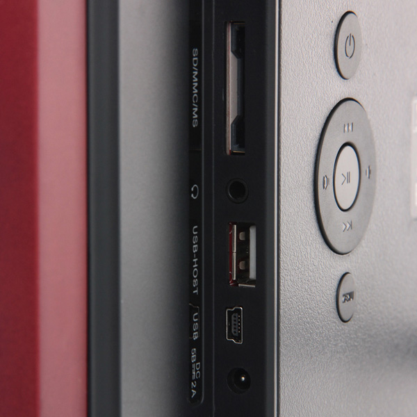 Цифровая фоторамка teXet TF-106 красный