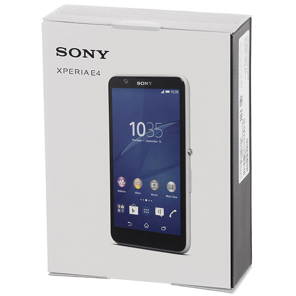 Смартфон Sony Xperia E4 White (E2105)