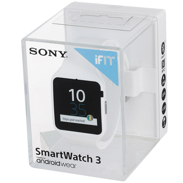 Смарт-часы Sony SmartWatch 3 SWR50 белый