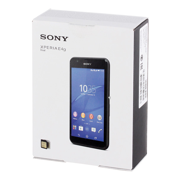 Смартфон Sony Xperia E4G Dual E2033 черный