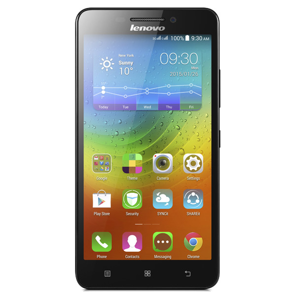 Смартфон Lenovo A5000 Black (P0SE000BRU)