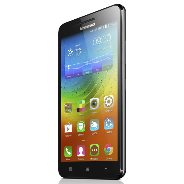 Смартфон Lenovo A5000 Black (P0SE000BRU)