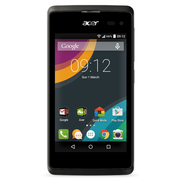 Смартфон Acer Liquid Z220 черный фото