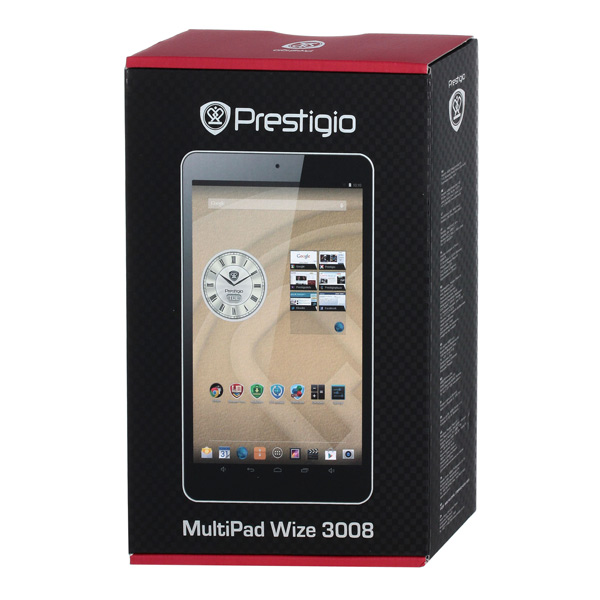Планшет Prestigio MultiPad Wize PMT3008 WI 8" 8Gb Wi-Fi белый