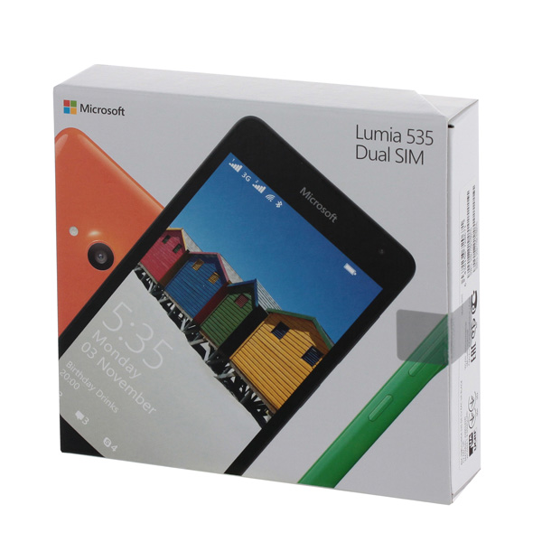 Смартфон Microsoft Lumia 535 DS Black (RM1090)
