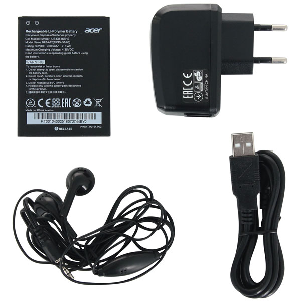 Смартфон Acer Liquid Z520 Black (HM.HLUEU.002)