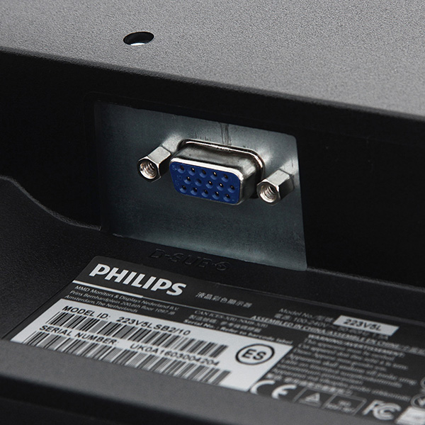 Монитор Philips 21.5" TN черный 223V5LSB2/10