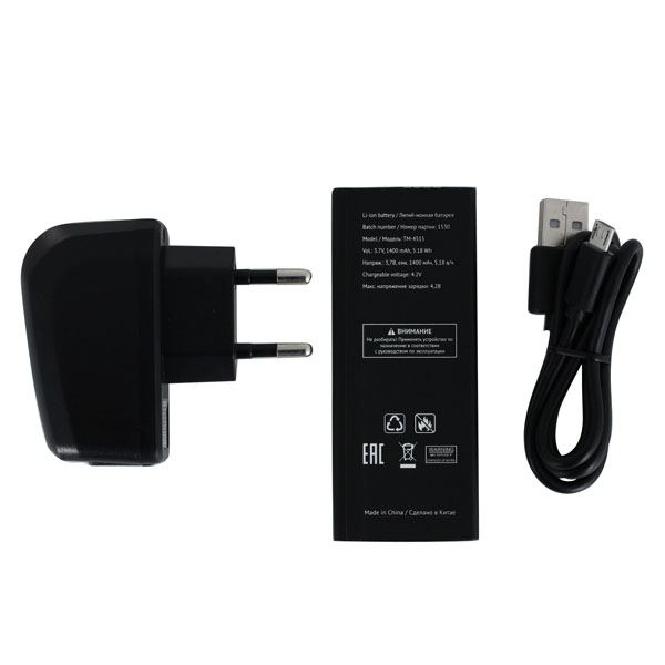 Смартфон teXet X-style White (TM-4515)