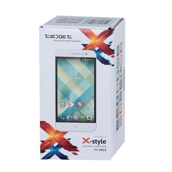 Смартфон teXet X-style White (TM-4515)