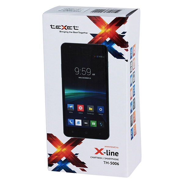 Смартфон teXet X-line Gray (TM-5006)