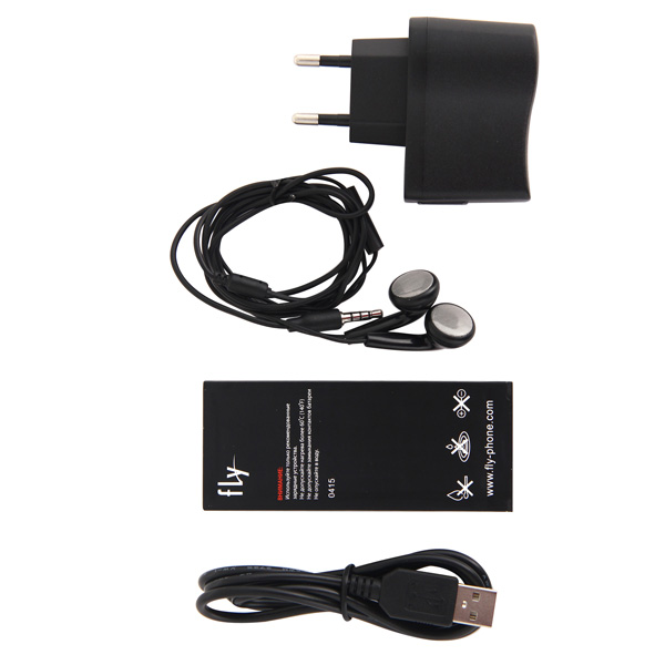 Смартфон Fly Nimbus 4 Black (FS551)