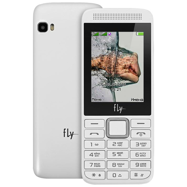 Мобильный телефон Fly FF241 белый фото