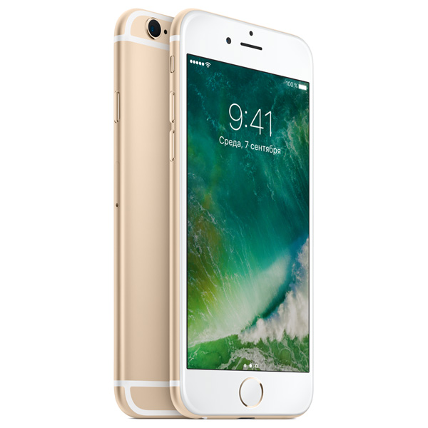 Смартфон Apple iPhone 6s 16GB Gold (MKQL2RU/A) (без RuStore)