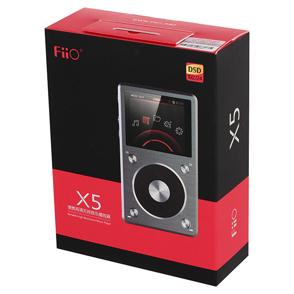 Портативный медиаплеер премиум FiiO X5 II титановый