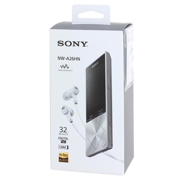 Портативный медиаплеер премиум Sony NW-A26HN/SM