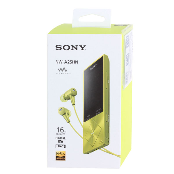 Портативный медиаплеер премиум Sony NW-A25HN/YM