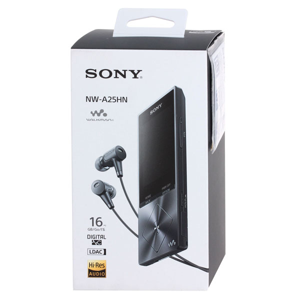 Портативный медиаплеер премиум Sony NW-A25HN/BM
